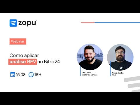 Como aplicar análise RFV no #bitrix24