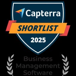 Capterra Best Business Management Badge
